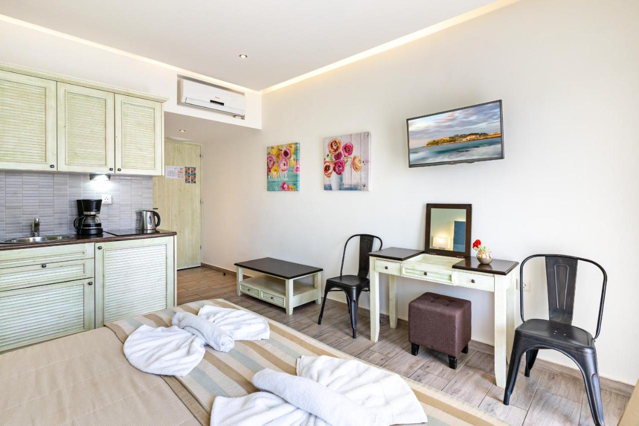 Princess Irini Sea Front Aparthotel 罗希姆诺 外观 照片